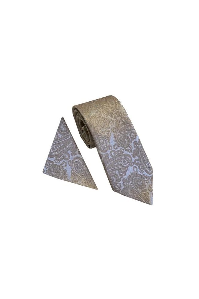 Paisley Tie Set - Cava