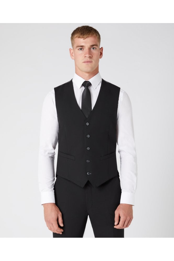 Palucci Mix & Match Waistcoat - Black