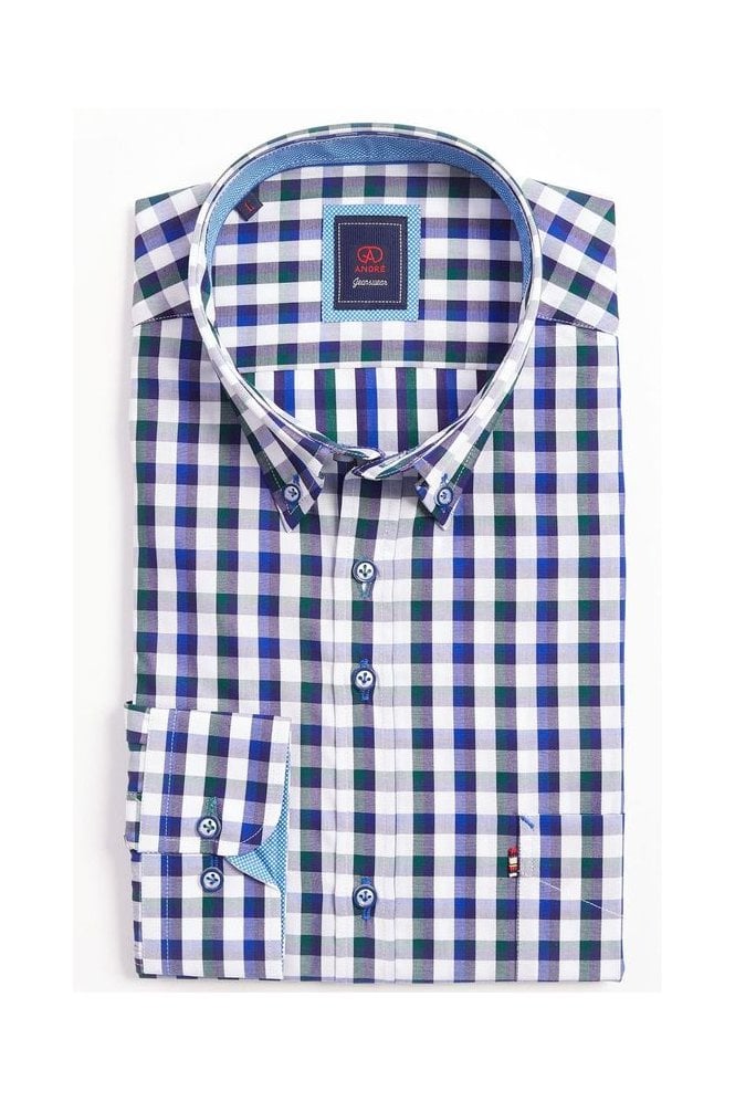 Pisa Long Sleeve Casual Shirt – Forest