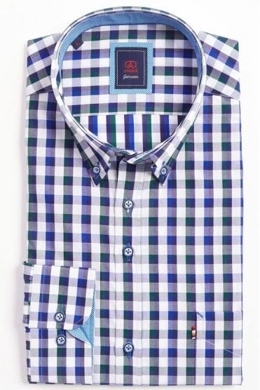 Pisa Long Sleeve Casual Shirt – Forest