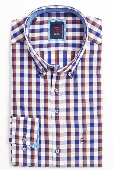 Pisa Long Sleeve Casual Shirt – Tan
