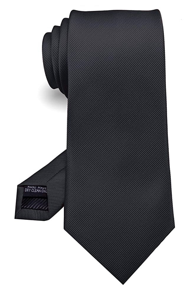 Plain Tie - Black