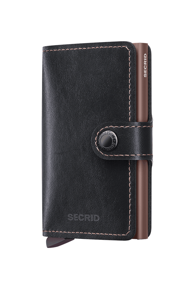 Plant Based Mirum Miniwallet - Black Rose