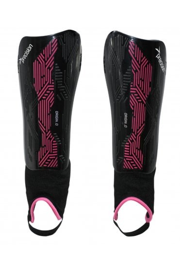 Precision Origin.O Shinguards – Black / Pink