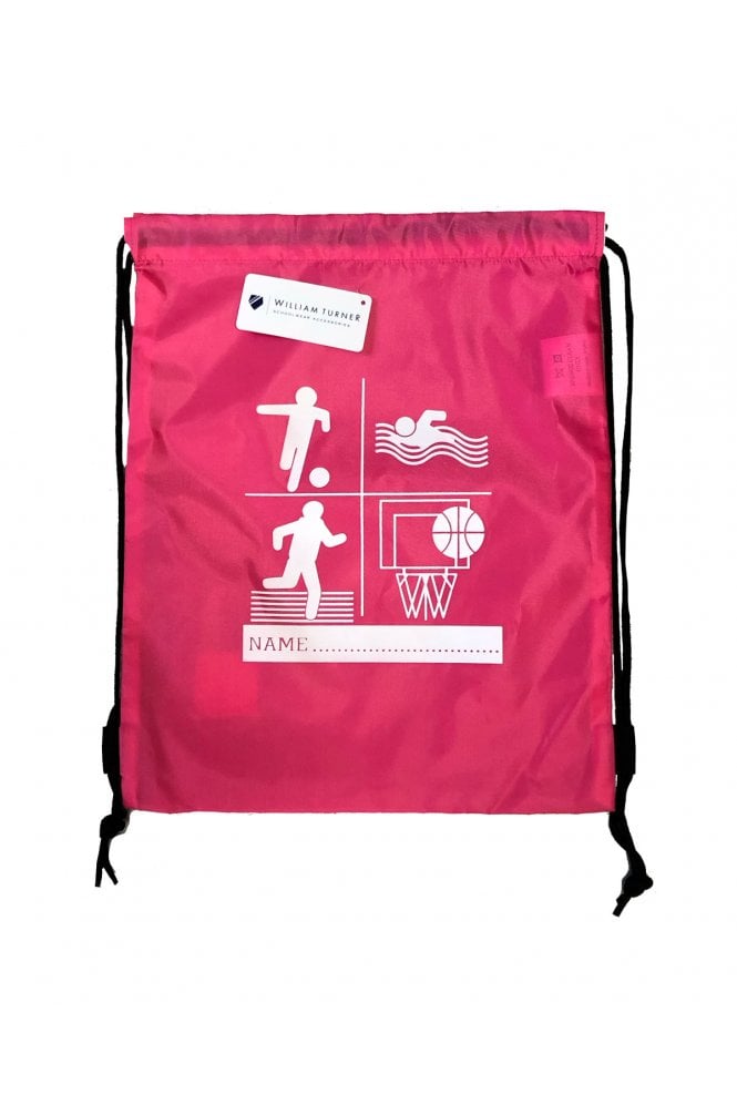 Printed Gymbag - Pink