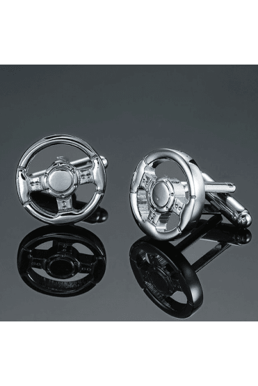Racing Wheel Cufflinks