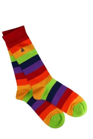 Rainbow Bamboo Socks - Multi