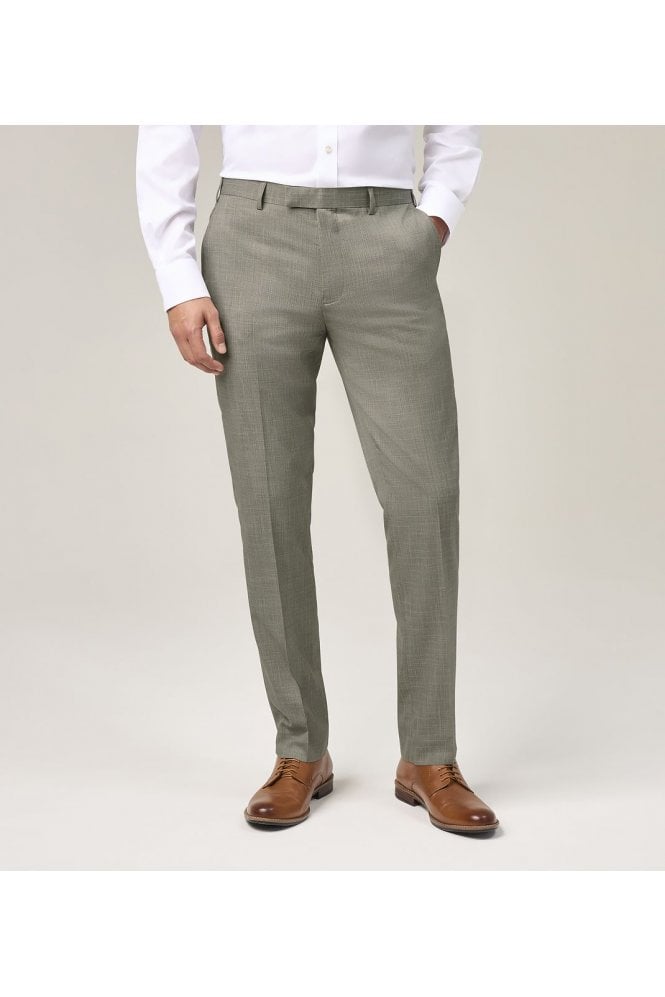 Redding Tapered Fit Suit Trousers – Sage Green