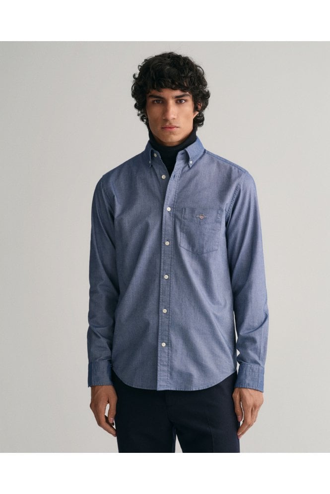 Regular Fit Oxford Shirt – Persian Blue
