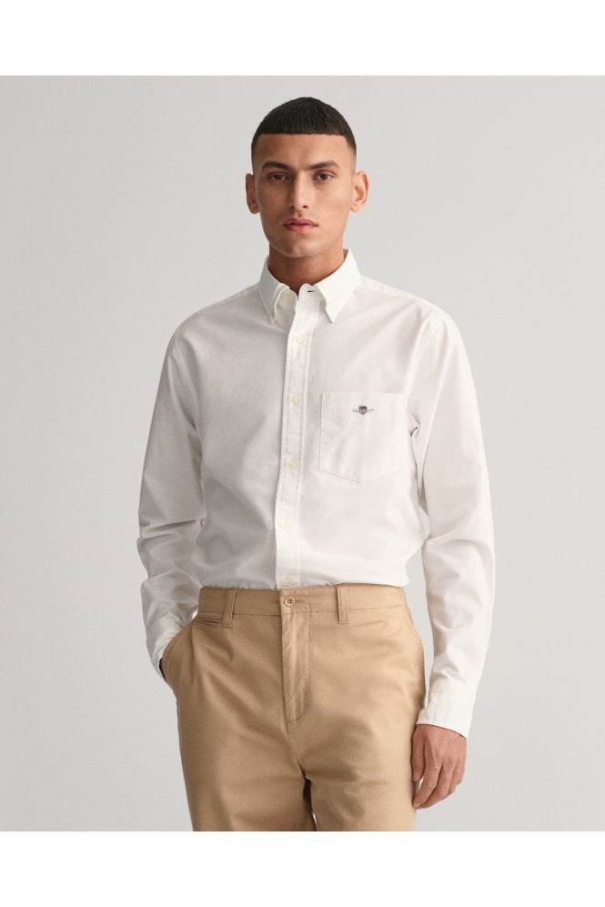  Regular Fit Oxford Shirt - White