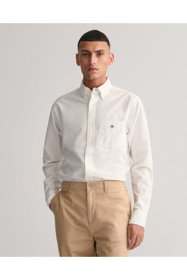  Regular Fit Oxford Shirt - White