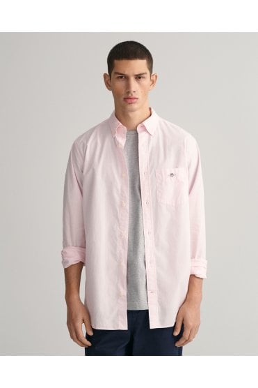 Regular Fit Poplin Shirt – Light Pink