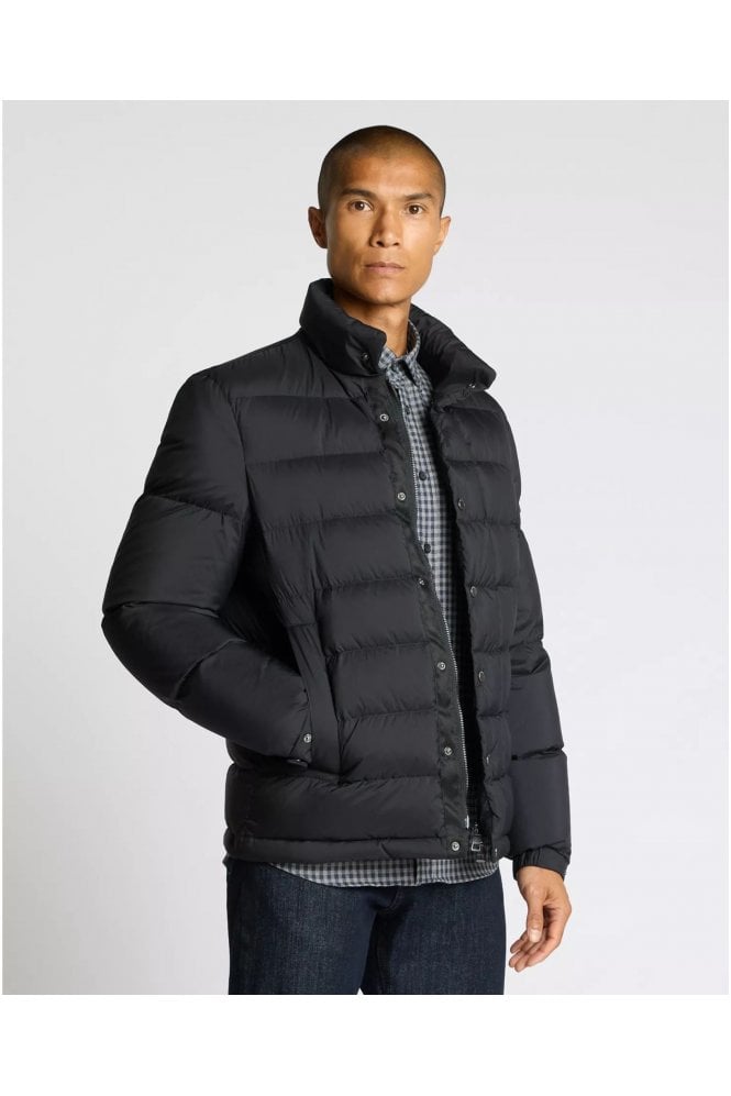 Regular Fit Quilted Jacket – Navy
