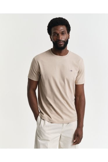 Regular Fit Shield T-Shirt – Dry Sand