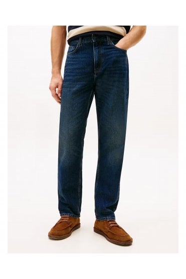 Regular Straight Leg Jeans - Trey Indigo