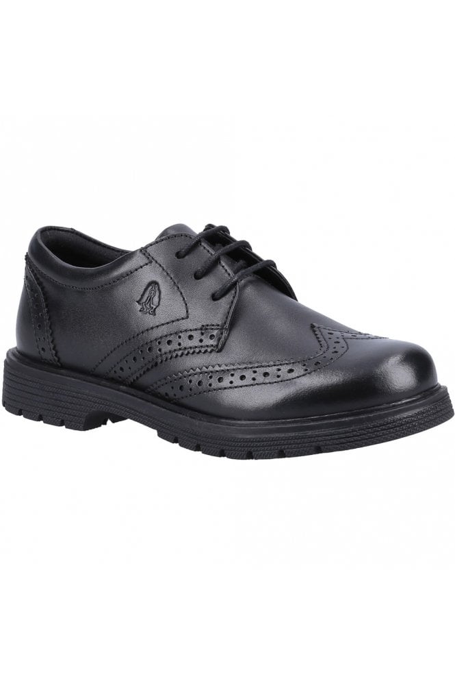 Sally Lace up Shoes – Black
