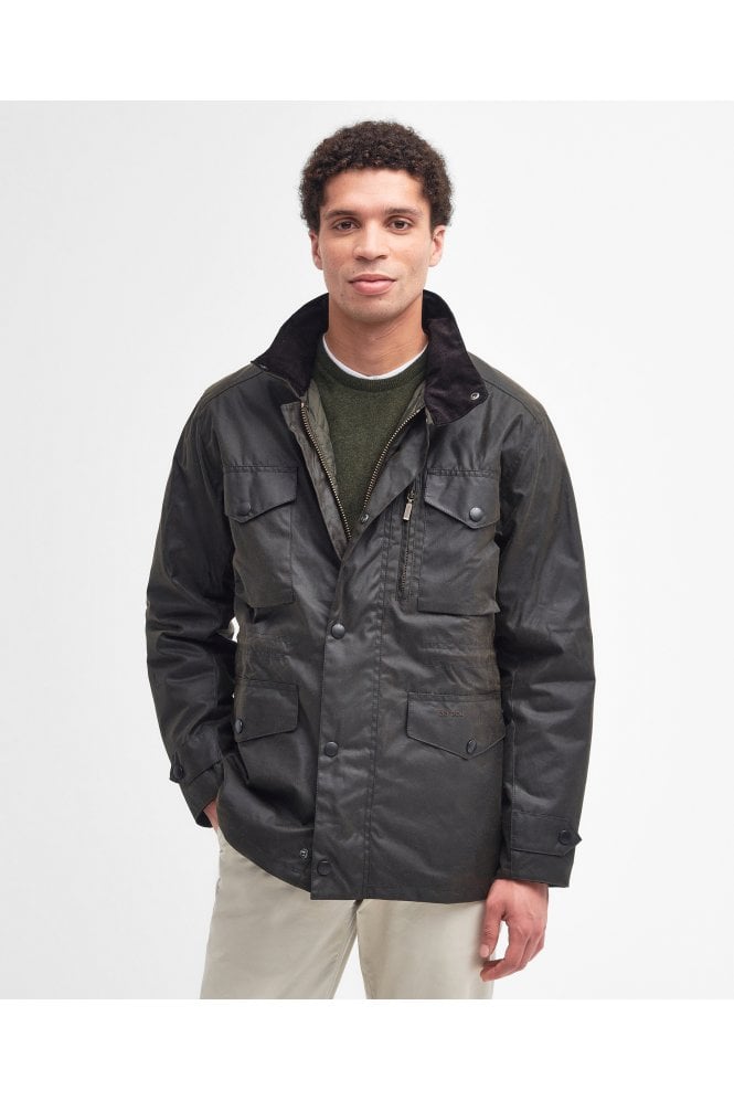 Sapper Waxed Jacket – Olive
