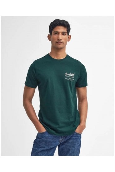 Script Graphic T-Shirt – Seaweed