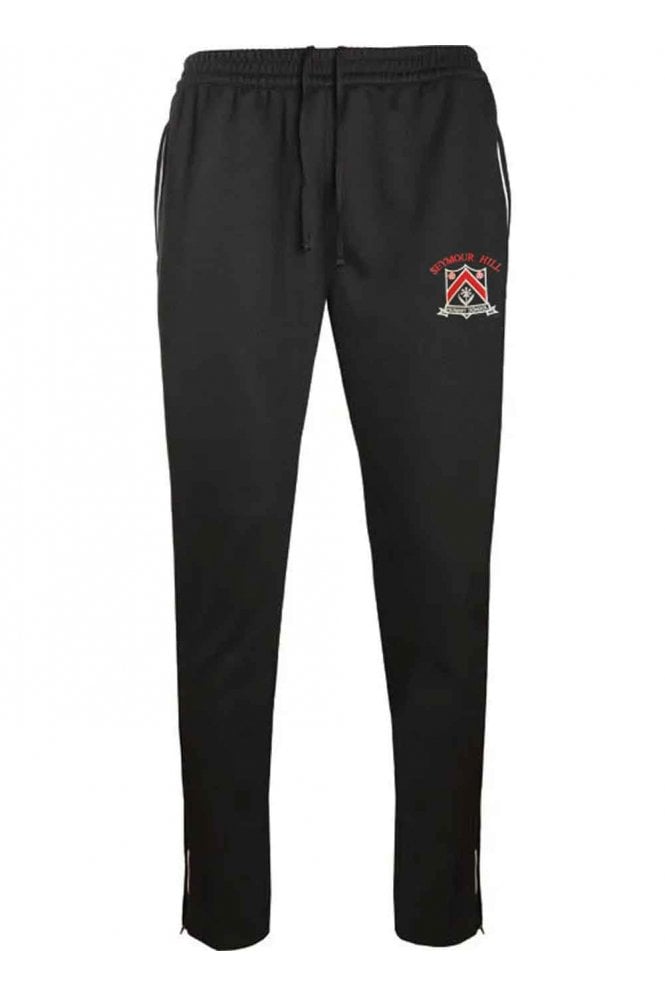 Seymour Hill Tracksuit Bottoms - Black