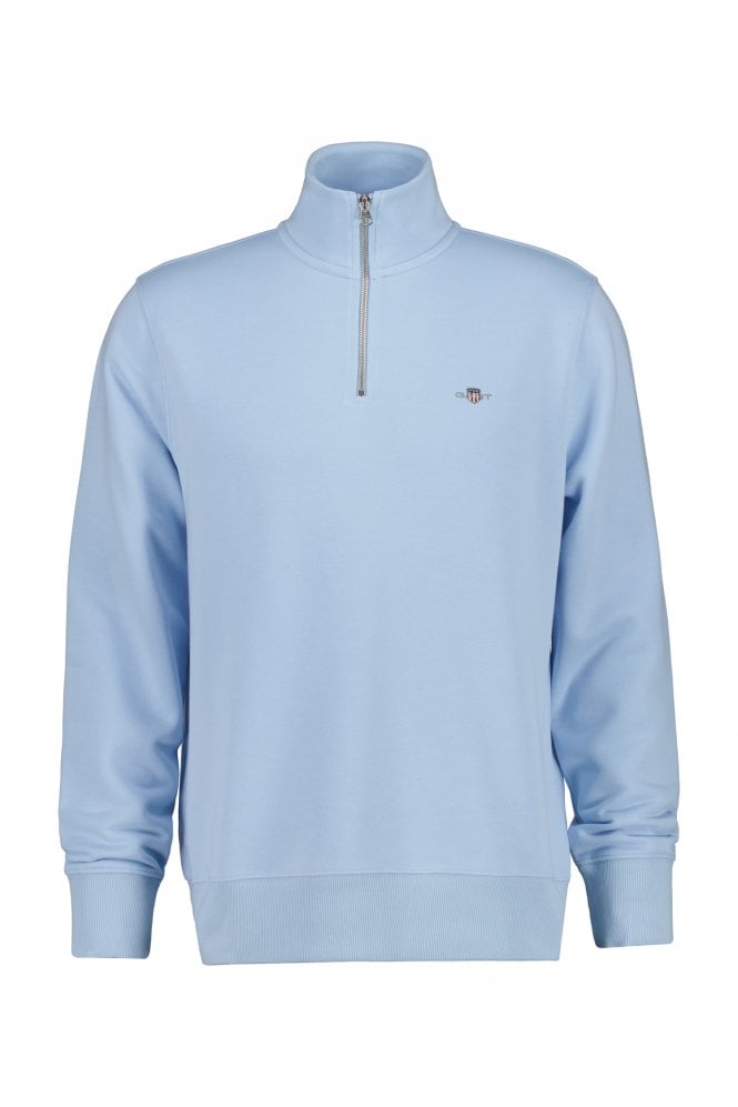 Shield Half-Zip Sweatshirt - Fresh Blue