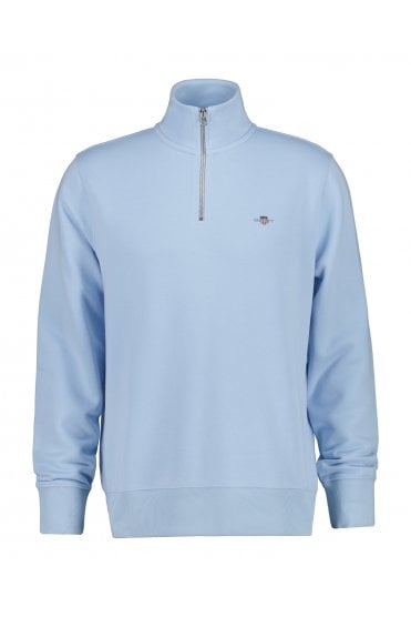 Shield Half-Zip Sweatshirt - Fresh Blue