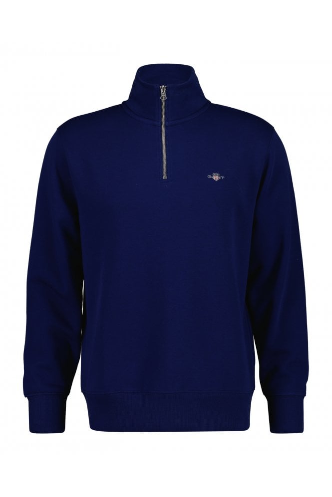 Shield Half-Zip Sweatshirt - Rich Navy