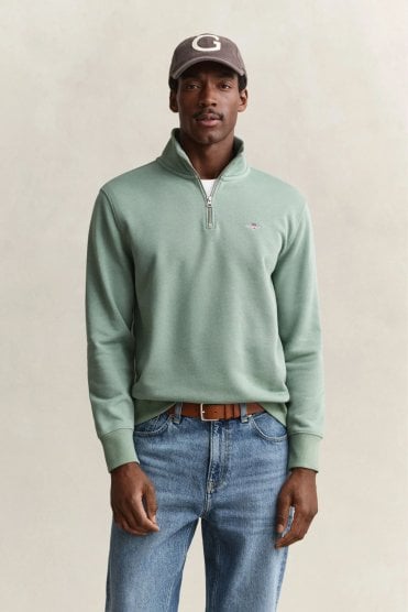 Shield Half-Zip Sweatshirt – Surplus Mint