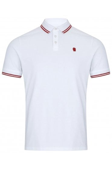 Short Sleeve Casual Polo Shirt – White