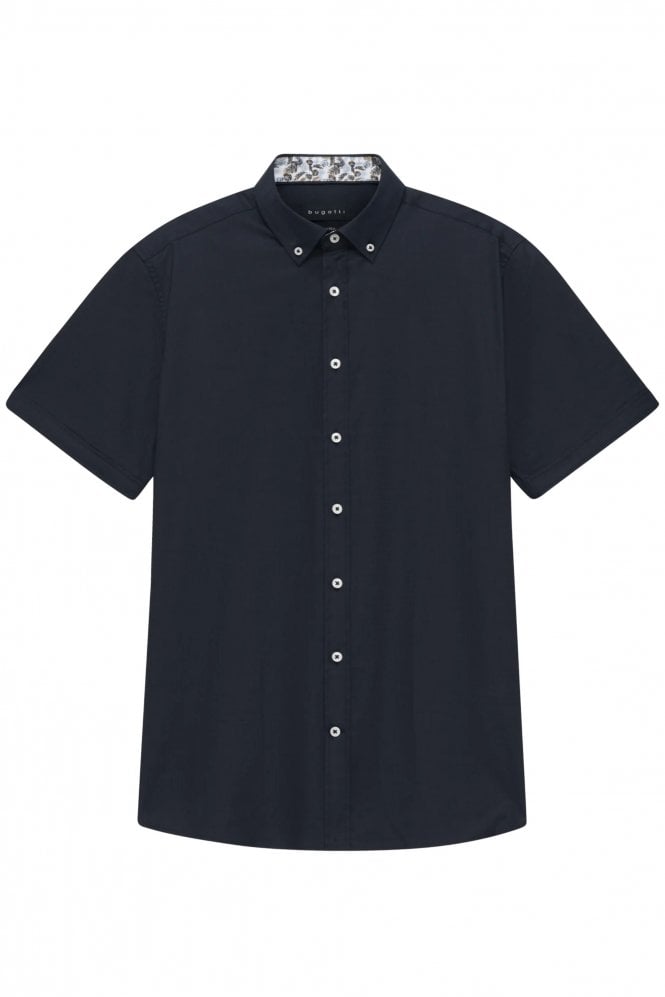 Short Sleeve Casual Shirt – Navy
