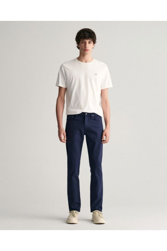 Slim Fit Desert Jeans – Marine