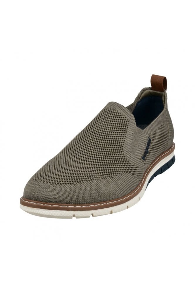 Slip On Casual Shoe - Taupe