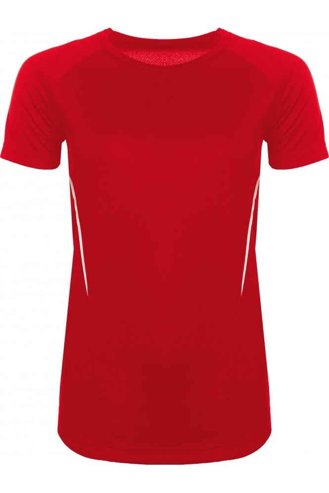 St Aloysius Fitted Primary Sports Tee - Red