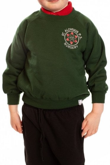 St Aloysius Nursery Sweatshirt - Green