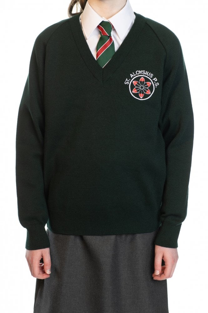 St Aloysius Primary V Neck Jumper