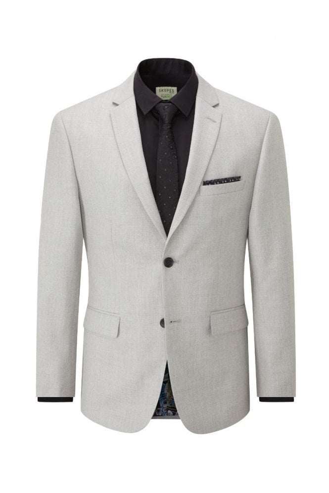 Sultano 2-Piece Slim Fit Suit – Silver