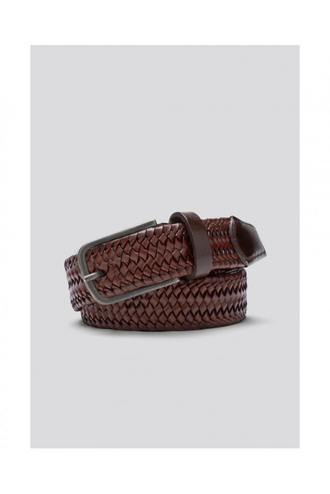Super Stretch Leather Belt – Brown