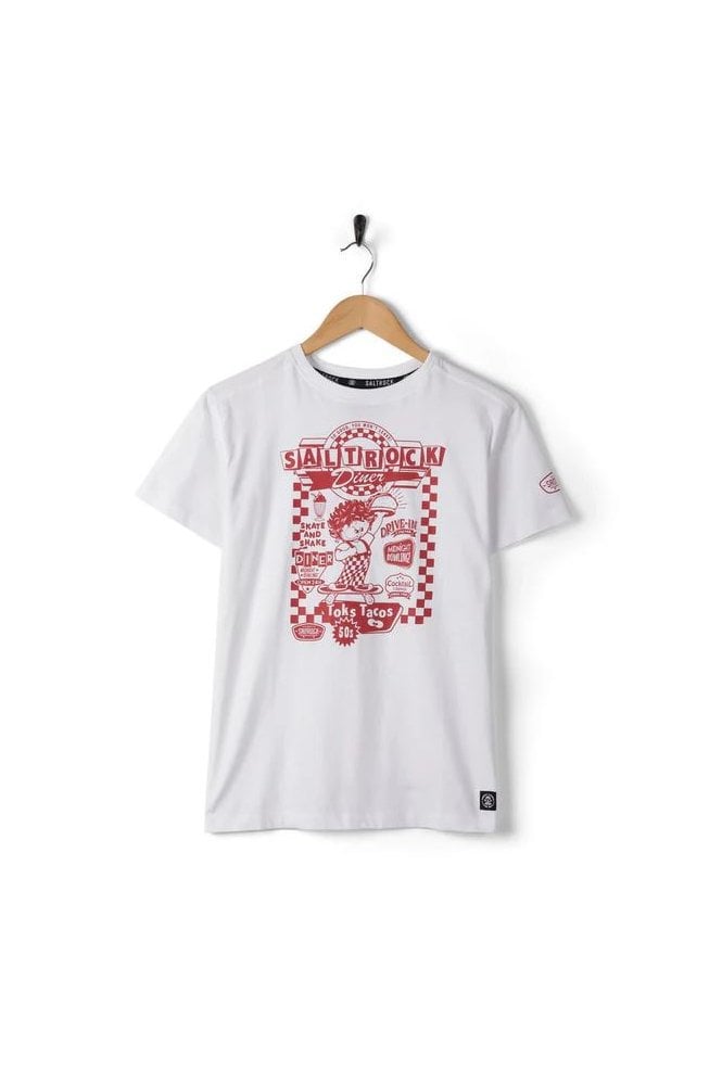Taco Tok Kids Short Sleeve T-Shirt – White