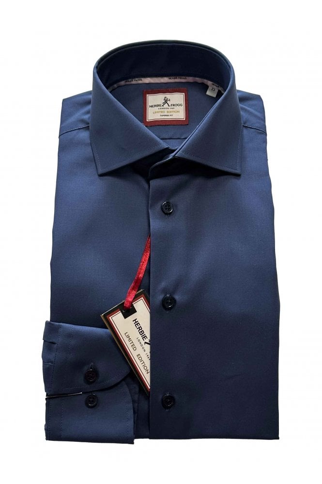 Tapered Fit Shirt - Navy