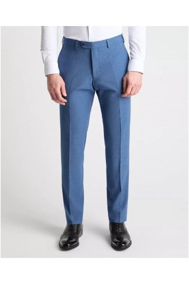 Tapered Fit Suit Trousers – Blue
