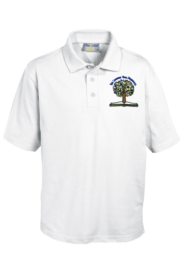 The Learning Tree Polo - White