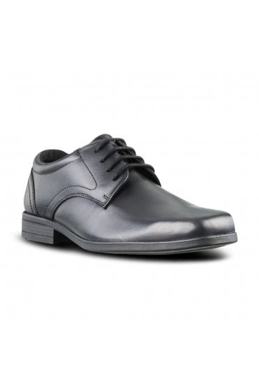 Thomas Leather Lace up Shoe – Black