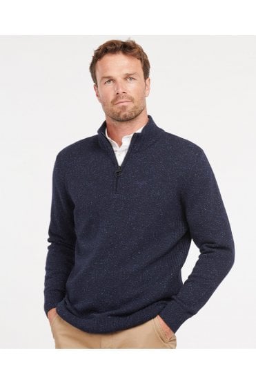 Tisbury Half Zip Sweater – Navy