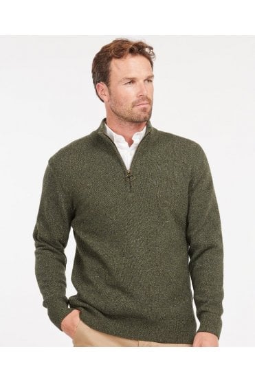 Tisbury Half Zip Sweater – Seaweed Green