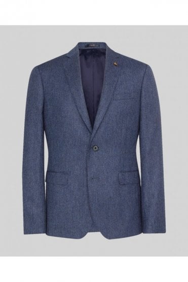 Tolka Donegal Tweed 3-Piece Suit – Blue