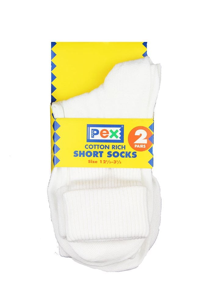 Treble School Ankle Socks 2PK