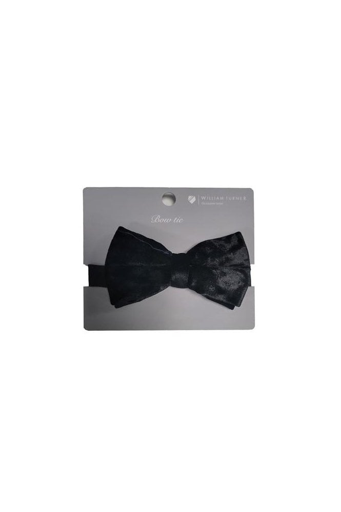 Velvet Bow Tie – Black