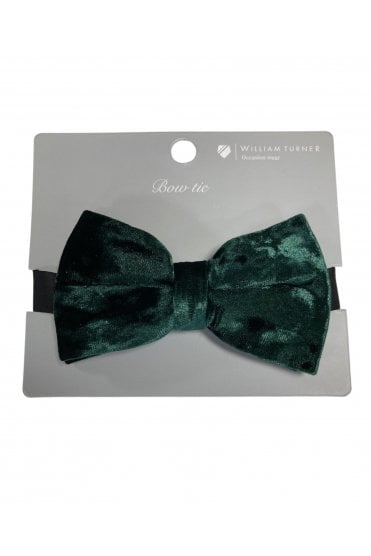 Velvet Bow Tie – Green