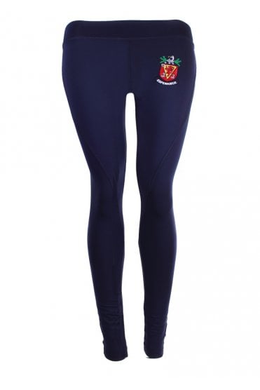 Wallace Girls Sport Leggings - Navy
