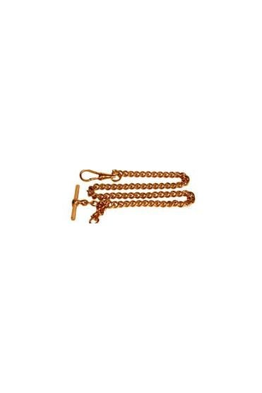 Watch Albert Double Clasp Chain - Gold