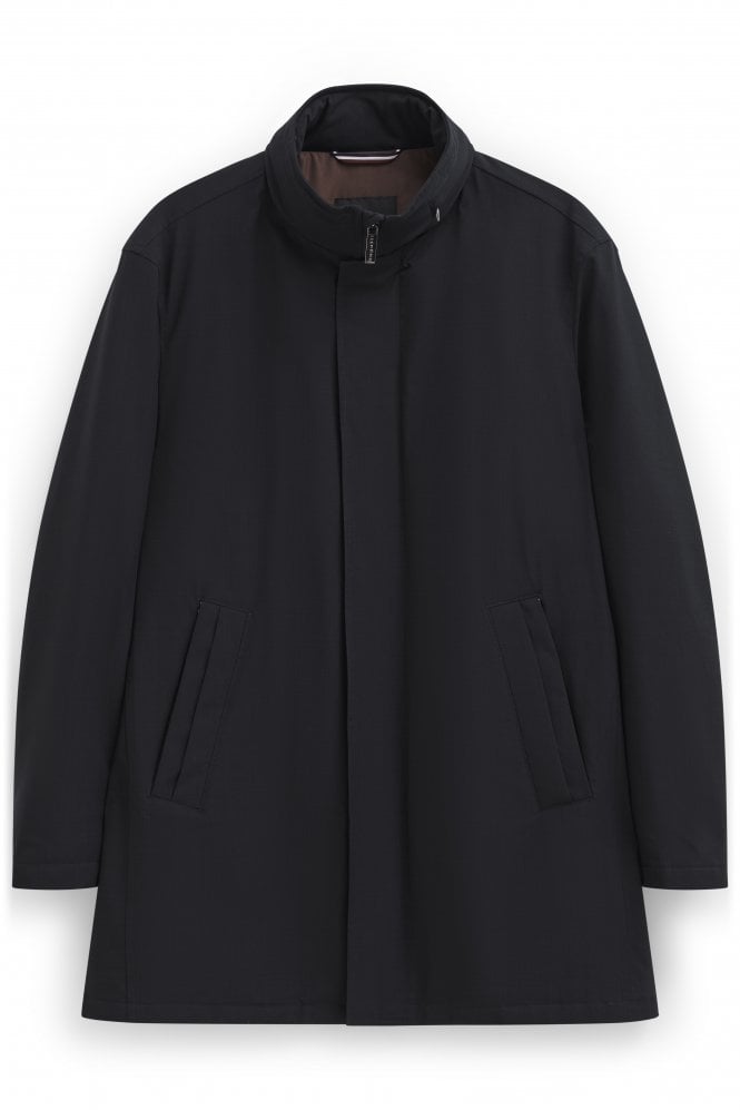 Water-Repellent Coat - Navy